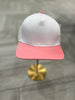 White & Pink Hat