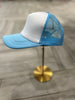 Light Blue & White Trucker Hat