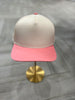 Tan & Pink Hat