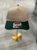Khaki & Dark Green Hat
