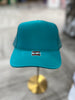 Teal Trucker Hat