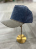 Dark Denim & Grey Hat