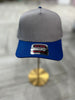 Grey & Royal Blue Otto Hat