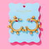 Naomi Medium Hoop Earrings