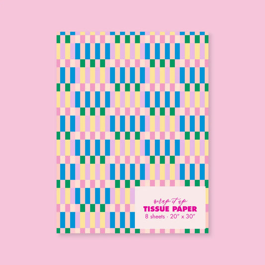 Bright Stripe Tissue Paper