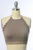 Light Of The Moon Crochet Trim Bralette