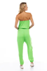 Strapless Elastic Banded Jumpsuit