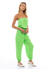 Strapless Elastic Banded Jumpsuit