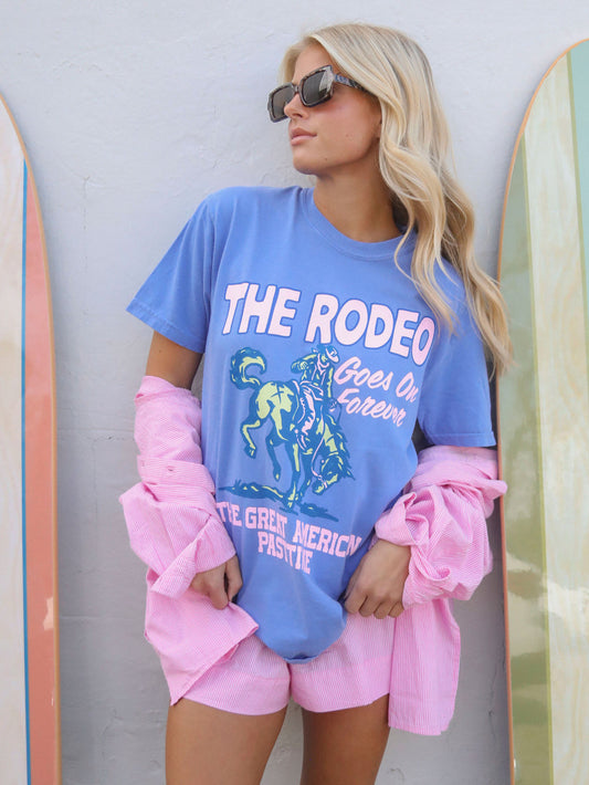 Rodeo Goes on Forever Tee