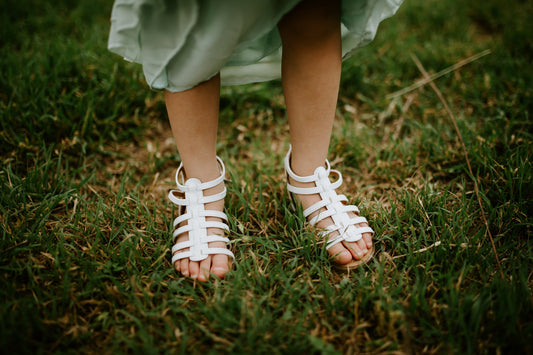 Toddler White Sandal