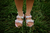 Girls Pastel Multi Colored Sandals