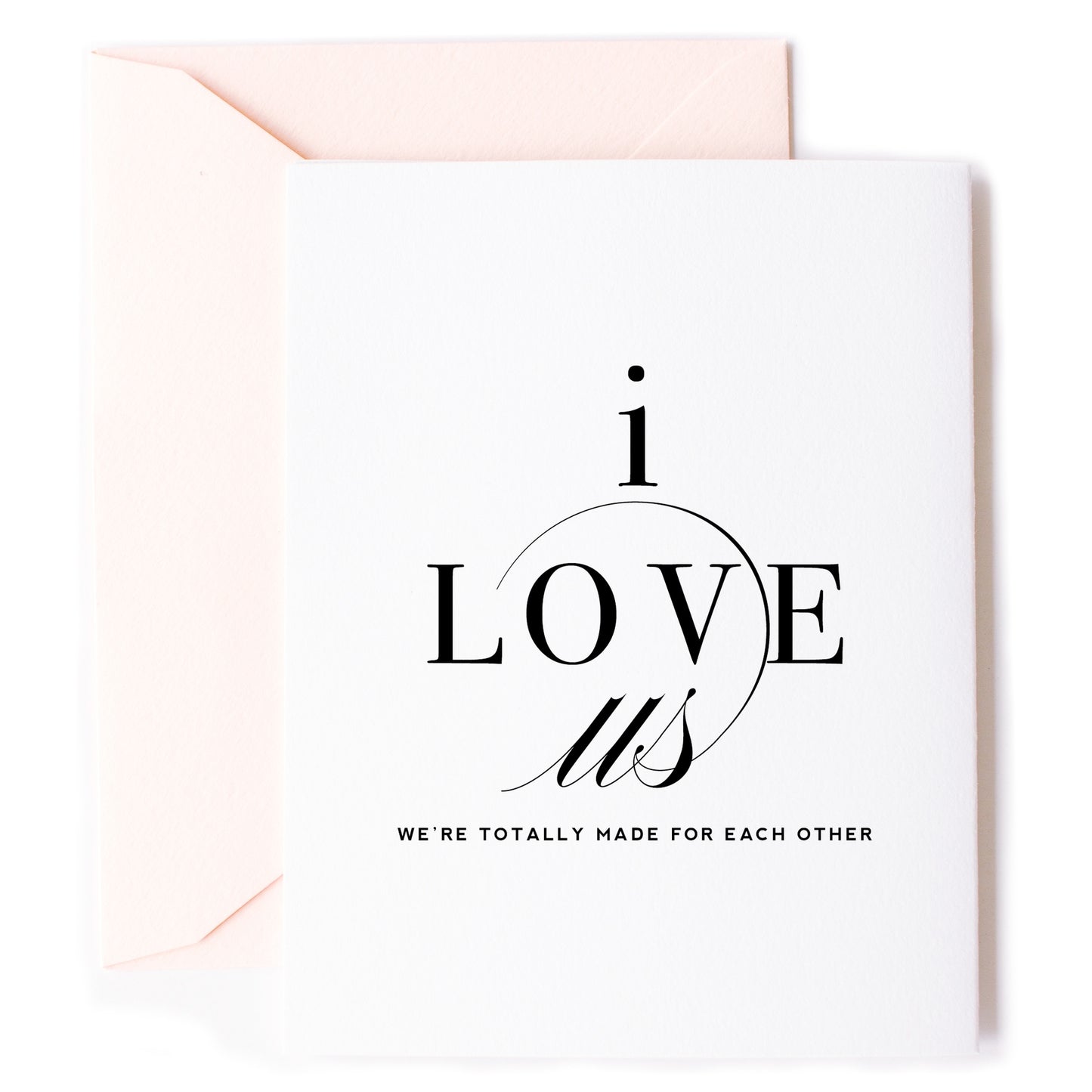 I Love Us, Love Card & Anniversary Card