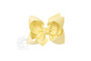 LARGE SIGNATURE GROSGRAIN DOUBLE KNOT BOW ON CLIP (4.5")