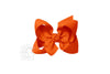 LARGE SIGNATURE GROSGRAIN DOUBLE KNOT BOW ON CLIP (4.5")