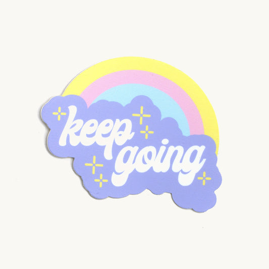 Keep Going Sticker