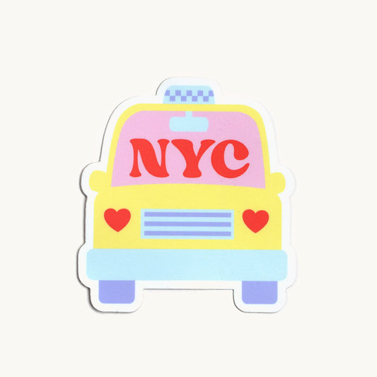 NYC TAXI STICKER